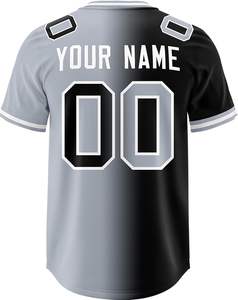 Maillot de football américain personnalisable à manches courtes de haute qualité pour les matchs d'entraînement imprimé avec le logo et le numéro du nom de l'équipe - Product Image 2