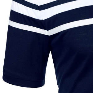 Logotipo personalizado diseño sólido en blanco 100% algodón 220g patrón liso hombres para camisetas de polo con camisa de cuello de lona transpirable - Product Image 6