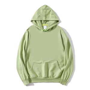 Pull à capuche surdimensionné pour hommes 100% coton de haute qualité sweats respirants Logo personnalisé imprimé motif solide brodé - Product Image 2