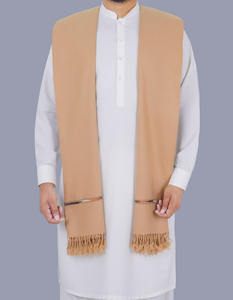 Chal de invierno personalizable OEM de color sólido para hombre, diseño de lana transpirable, superventas, suministro directo de fábrica, recién llegado, chal en oferta - Product Image 2