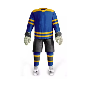 Ropa de hockey personalizada para hombre, camiseta de hockey sobre hielo con logotipo de equipo bordado transpirable, hecha con la mejor calidad - Product Image 3