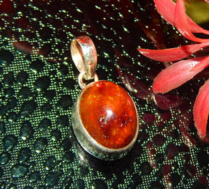 Colgantes finos de Plata de Ley 925, abalorios de ópalo negro etíope, forma de amante, estilo Vintage, acabado en rodio, cantidad a granel - Product Image 2