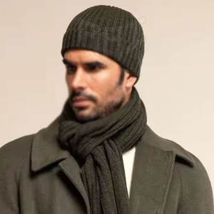 หมวกบีนนี่อะคริลิกนุ่มสำหรับผู้ชาย ปักโลโก้ตามสั่ง หมวกบีนนี่ฤดูหนาว หมวกบีนนี่ผ้าฝ้ายยืดหยุ่น สไตล์ลำลองสำหรับกิจกรรมกลางแจ้ง - Product Image 3