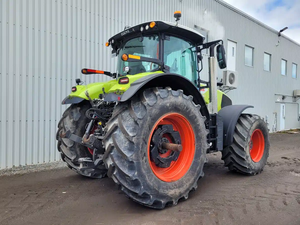 Tracteur agricole Claas Axion 860 vert 4x4, moteur diesel, machines agricoles, tracteur à roues haute productivité - Product Image 3
