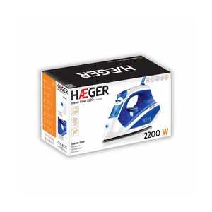 Plancha de vapor Steam River de 2200W y 260ml con suela de acero inoxidable. (Haeger SI-220.009B) - Product Image 3
