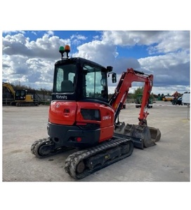 Excavatrice hydraulique compacte Kubota U36-4 efficace pour les travaux de terrassement, le creusement de fossés, les chantiers de construction, l'aménagement paysager et la construction générale - Product Image 6