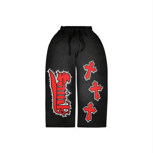 2026 Clothing Manufacturer Custom <b>Hoodies</b> Set Jogging Suit Contrast <b>Stitch</b> Gray Sweat Suit Men <b>Hoodies</b> And Baggy Sweatpants Set - Product Image 6