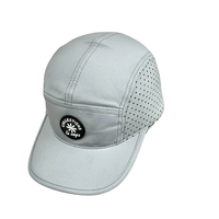Casquette de baseball tendance à visière plate pour l'extérieur, imperméable, multi-panneaux, avec patch logo personnalisé, service OEM, unisexe, fabricant vietnamien