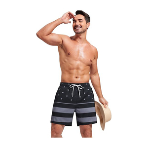 Pantalones cortos de playa para hombre ligeros de 220 GSM cómodos de calidad superior con pantalones cortos de playa para hombre de poliéster 100% - Product Image 5