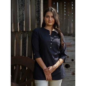 Mujeres de moda Casual Kurti Algodón Étnico Verano Top Moda Exportación al por mayor Fabricante Precio más bajo - Product Image 1