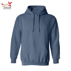Sudadera con capucha de algodón peinado de alta calidad para hombre, logotipo personalizado bordado, moda de invierno, sudaderas de lana baratas de gran tamaño al por mayor - Product Image 5