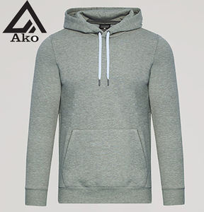 เสื้อฮู้ดดี้แบบสวมหัวขายส่ง พร้อมโลโก้สั่งทำ ผ้าฝ้ายฟลีซคุณภาพสูง สำหรับผู้ชายและผู้หญิง ผลิตโดย Ako - Product Image 1