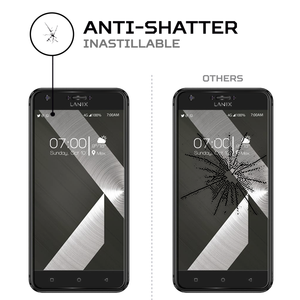 ANTISHOCK Screen <b>Protector</b> for Lanix Ilium L1400 Premium Phone Protective Film - Product Image 4
