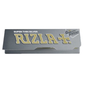White King Size <b>Rolling</b> Papers 110 x 44 mm Bleached Paper Natural Gum 50 Sheets per <b>Box</b> Manual Roll - Product Image 2