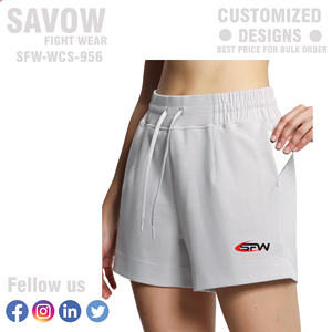 Pantalones cortos informales con cintura Paperbag para mujer, mezcla de algodón y lino con cinturón de corbata y cintura elástica, ajuste elegante pero relajado para salida de verano - Product Image 5