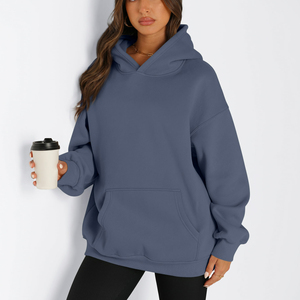 Sweats A Capuche Femmes Hoodies Streetwear Tricoté Hip Hop Mode Baggy Lâche Drop-Shoulder Respirant Hoodies Pour Les Femmes - Product Image 3