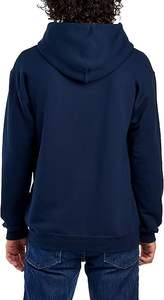 Custom <b>Men's</b> Winter Warm Pullover <b>Hoodie</b> Designer Cotton <b>Sherpa</b> Fleece with Solid Pattern - Product Image 4