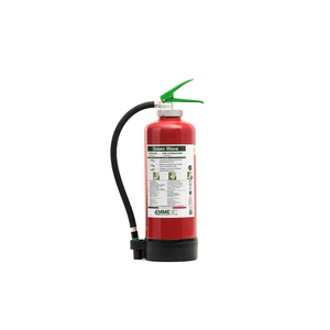 Extincteur à poudre sèche en aluminium de haute qualité 6 litres 'Green Wave' EMME ANTINCENDIO Classe A Direct Usine Italie - 32066-710 - Product Image 1