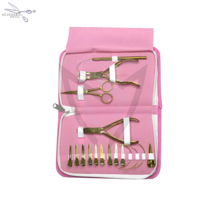 Kit d'outils professionnels pour extensions de cheveux et micro-anneaux, en couleur unie unique, design personnalisé - Product Image 6