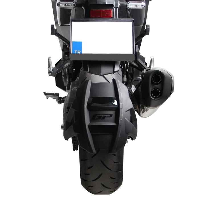 GP Composite Honda NT 1100 2022-2023 Compatible Rear Mud Scraper Black