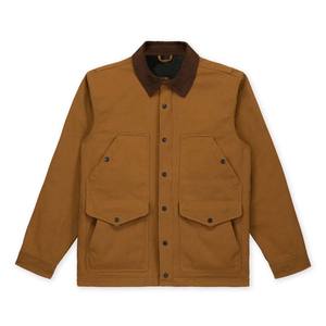 Chaqueta de Trabajo Estilo Vintage, de Lona de Algodón Puro, con Cierre, Impermeable y Transpirable - Product Image 1