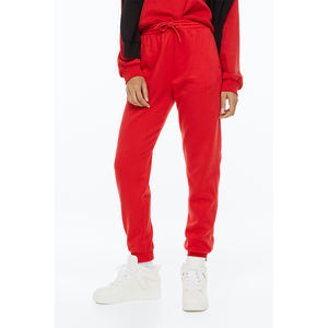 Pantalones de chándal de lana para mujer, talla XL, ropa de calle personalizada, pantalones de chándal de algodón al por mayor, decoración plana de encaje, diseño informal de verano de dos piezas - Product Image 5