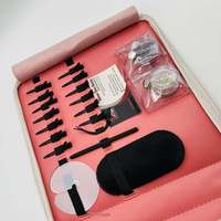 Kit d'outils pour extensions de cheveux à la kératine ASB Fusion, impression de logo personnalisée, acier inoxydable, plastique, service OEM, modèle beauté