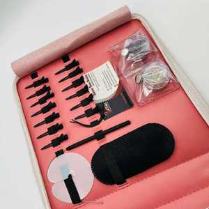 Kit d'outils pour extensions de cheveux à la kératine Fusion, pince, impression de logo personnalisée, acier inoxydable, plastique, kit d'outils de beauté, service OEM - Product Image 1