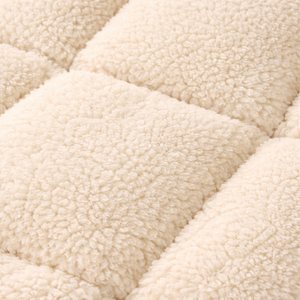 เสื้อแจ็คเก็ตขนเฟลซเชอร์ปาแบบเรียบง่ายสำหรับผู้ชาย คอตั้ง แต่งขอบไหล่ตัดกัน เสื้อโค้ทฤดูหนาว รับทำโลโก้ แบรนด์ส่วนตัว ผู้ผลิต - Product Image 5