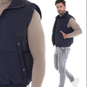 Venta Directa de Fábrica, Chaleco de Invierno para Hombre, Informal, de Alta Calidad, Transpirable, Personalizado, 100% Poliéster, 220g, Superventas - Product Image 1