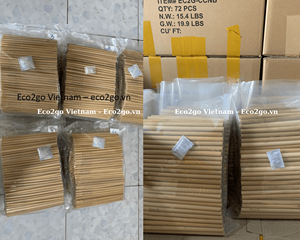 Bambou de haute qualité au Vietnam pailles en bambou/pailles en fibre de bambou/pailles en bambou biodégradables de Eco2go Vietnam - Product Image 3