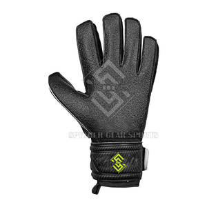 Gants de gardien de but de football professionnels en latex de haute qualité personnalisés avec protection des doigts, vente en gros - Product Image 3