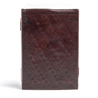 Grand journal en cuir véritable fait à la main 600 Pages carnet de croquis en relief vie d'arbre et sept Chakra Grimoire livre artisanat en cuir