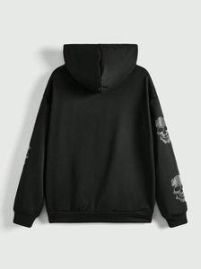 Vêtements rapides pour hommes Sweats à capuche avec strass haute qualité designs les plus demandés poids léger top tendance Sweats à capuche pour hommes avec strass - Product Image 4