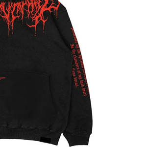 Moda Streetwear Hombres Sudadera con capucha Grueso Cálido Jersey de algodón Sudadera con forro interior suave y estilo de ajuste relajado - Product Image 3