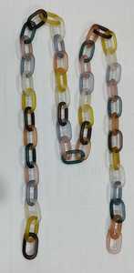 สร้อยคอเรซินมูนสร้อยคอแบบเรซินสำหรับสุภาพสตรีเครื่องประดับแฟชั่นสร้อยคอทำด้วยมือเครื่องประดับอินเดีย - Product Image 3