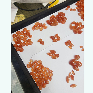 447ชิ้นของหินซันสโตนธรรมชาติ5มม. ถึง30มม. รูปไข่ลูกแพร์แฟนซี Cabochon 3080 CT ล็อต iroc ขายฟรีรูปแบบที่มีคุณภาพสูงอัญมณีหลวม - Product Image 4