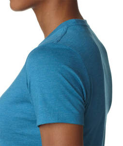 Camiseta de cuello redondo de diseñador personalizado de moda de verano, Camiseta de algodón para mujer, camisetas para mujer - Product Image 3