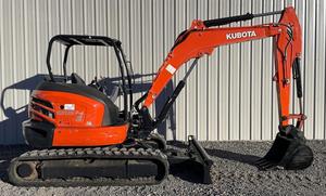 ENVÍO GRATUITO KUBOTA KX057-4 MINI EXCAVADORA 47HP OPEN ROPS DIÉSEL Aprobado por EPA y CE Bomba de Motor Hidráulico Auxiliar Caja de Cambios Plc. - Product Image 3