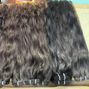 100% indien donneur unique crépus cheveux birmans bruts corps ondulé profond bouclés corps vendeur en gros pour les Extensions de cheveux humains - Product Image 3