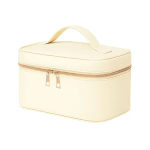 Beauty Case Personalizzato Grande in PU Saffiano, Borsa da Toilette Personalizzabile per Gadget - Product Image 1