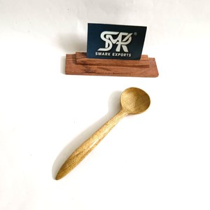 Petite cuillère en bois d'acacia naturel écologique, ustensile de cuisine pour la cuisine, le service, le brassage du thé/du café et la consommation - Product Image 6