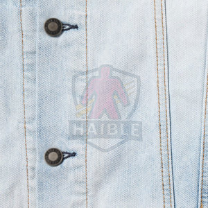 Chaqueta de Mezclilla de Invierno para Hombre Hecha a Medida - Logotipo Frontal, 100% Algodón, Transpirable y de Secado Rápido - Product Image 5