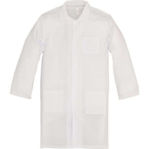 High Quality Nurse Hospital Uniforms <b>Long</b> <b>Sleeve</b> Lab Coat 100% Polyester Women <b>Men</b> Unisex Scrub Label Doctor Uniform <b>White</b> Lab - Product Image 5