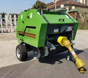 Mini Enfardadora Redonda para Tractor, Modelo Nuevo, de Alta Productividad, con Ruedas, Motor y Caja de Cambios, para Heno y Paja - Product Image 5