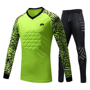 Custom Protective Set Soccer Chest Protector <b>Compression</b> Padded Goalkeeper <b>Shirt</b> and Trouser In Reasonable Price - Product Image 1