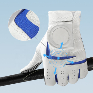 Guantes de golf transfronterizos de gran venta Guantes de práctica de cuero antideslizantes para mano izquierda y derecha para hombres y mujeres Resistentes al desgaste - Product Image 4