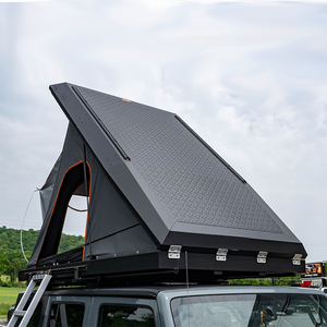 Tienda de Campaña de Techo para Automóvil, Gran Espacio, Plegable, Carcasa de Aluminio, para 4 Personas, para Viajes, para Todo Tipo de Clima, para Exteriores - Product Image 5