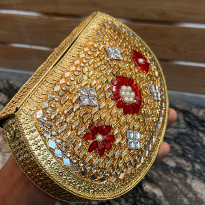 Bolsos de Mano Elegantes de Metal con Mosaico para Mujer, Bolsos Cruzados, Bolsos de Maquillaje, Bolsos Hechos a Mano con Estilo, Bolsos Personalizados de Alta Calidad al por Mayor - Product Image 3