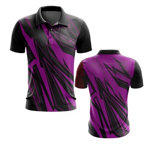 Polo personnalisé 100% coton pour hommes Chemise imprimée à manches courtes en grande taille pour hommes pour Polo court - Product Image 6